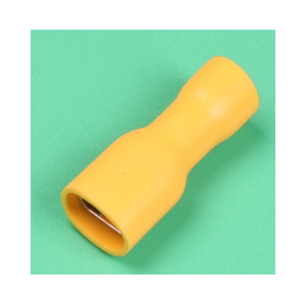 Quick Disconnect Terminals .250 12-10 (F) Vinyl Fully Insulated 25-pack