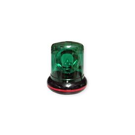 Gyrophare Vert Rotatif DEL
