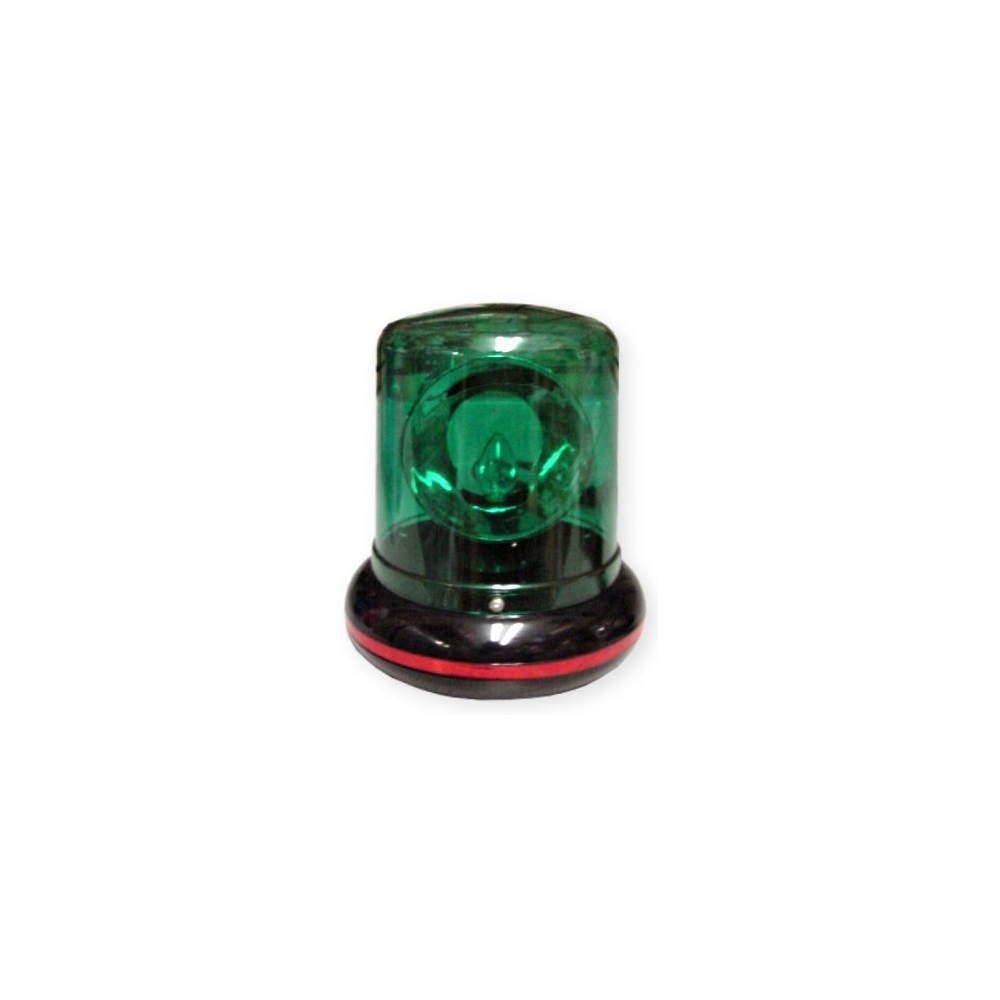 Gyrophare Vert Rotatif DEL