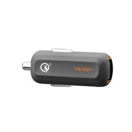 Chargeur de Voiture Qualcomm Quick Charge 3.0 avec Cable USB C 3' - Noir