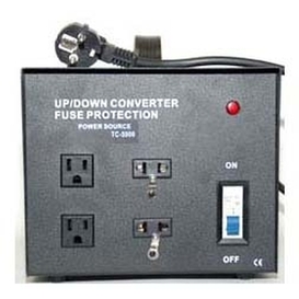 5000 Watt Maximum Capacity Heavy-Duty Voltage Converter / Transformer