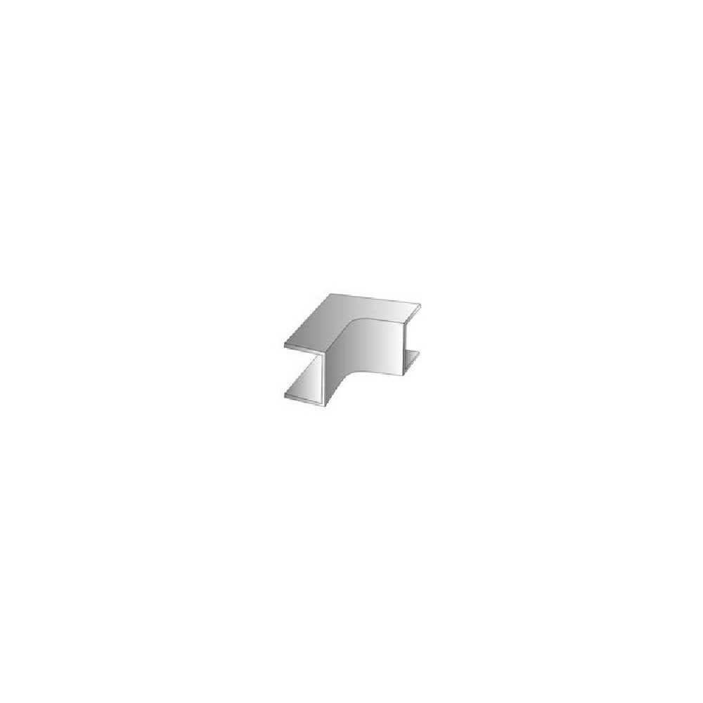 Cache Fil - Angle Interne 100x27mm - Blanc