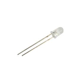 Paquet de 100  - DEL 3mm 3000-4000MCD, 3VDC - Blanc Clair