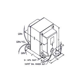 Transformateur de filament basse tension 167 Series