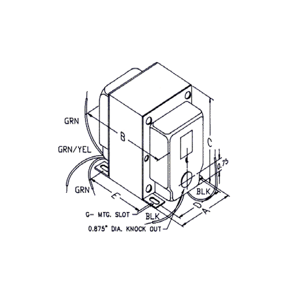 Transformateur de filament basse tension 167 Series