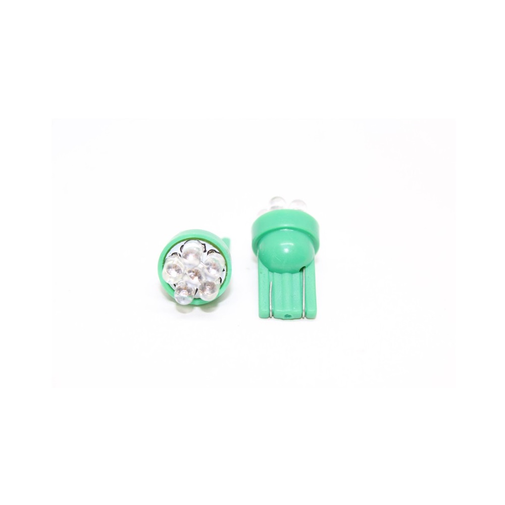 2-Pack DEL 6x3mm 12VDC - Green