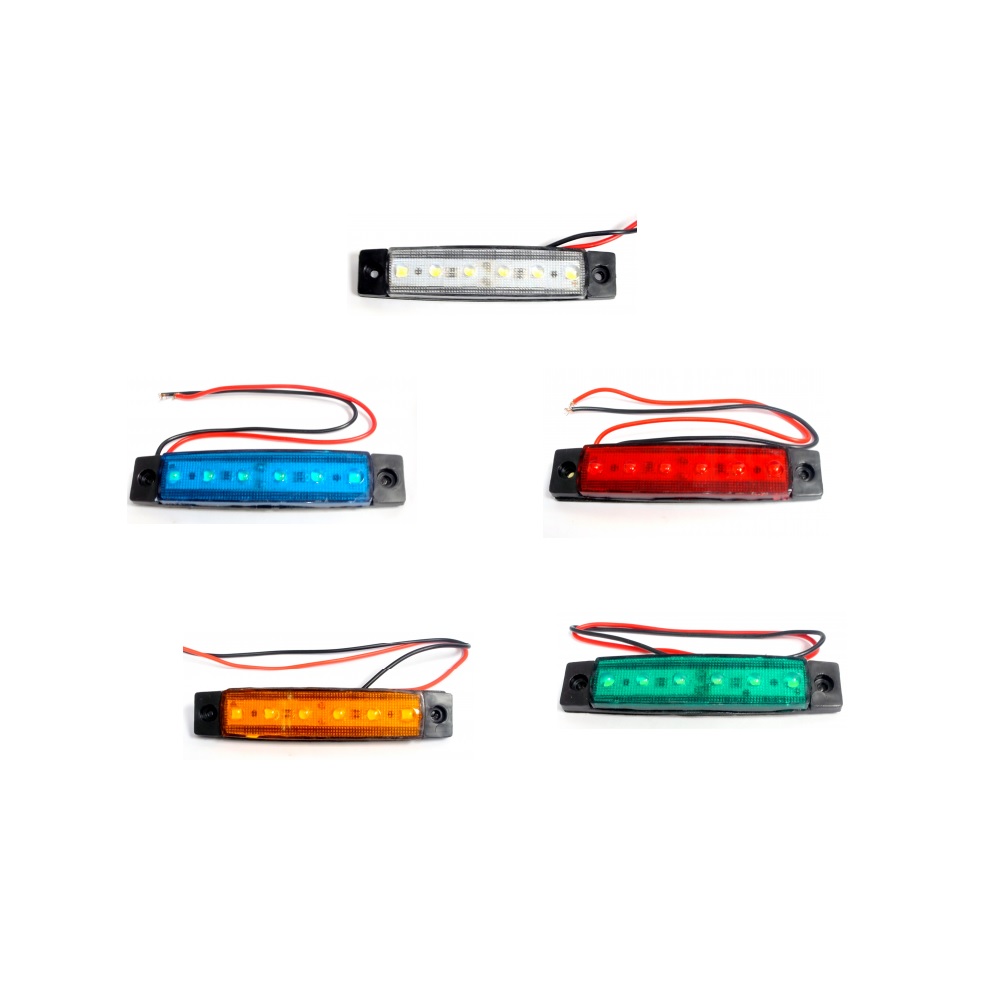 Lumière 6 DELs 12 Volts