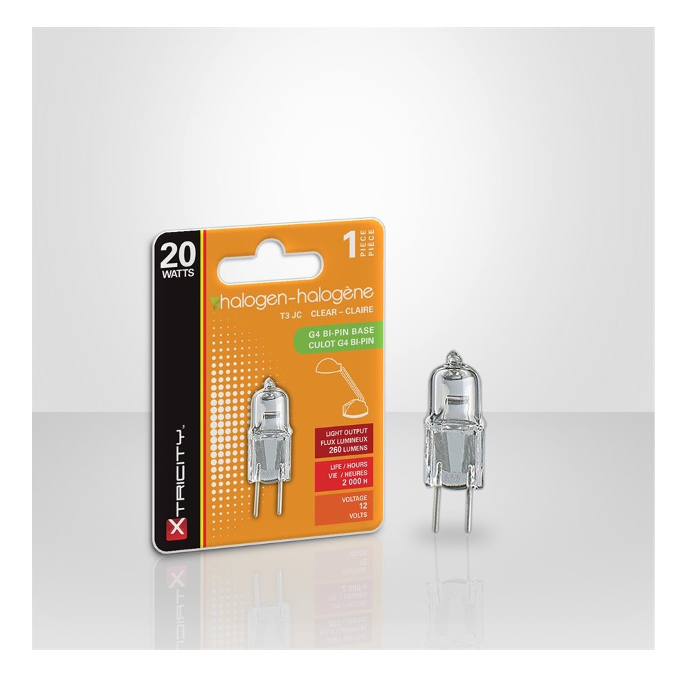 Halogen T3 JC 12V 20W