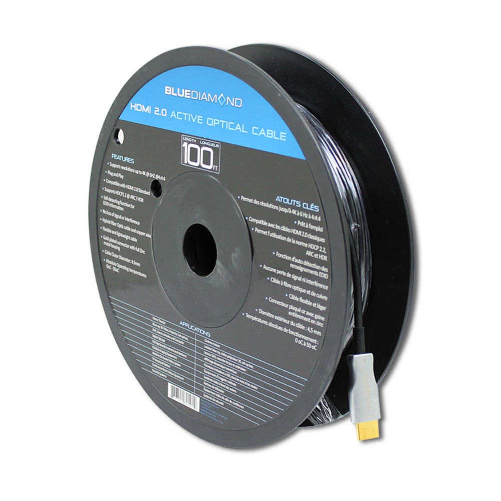 Optical Fiber HDMI 100'