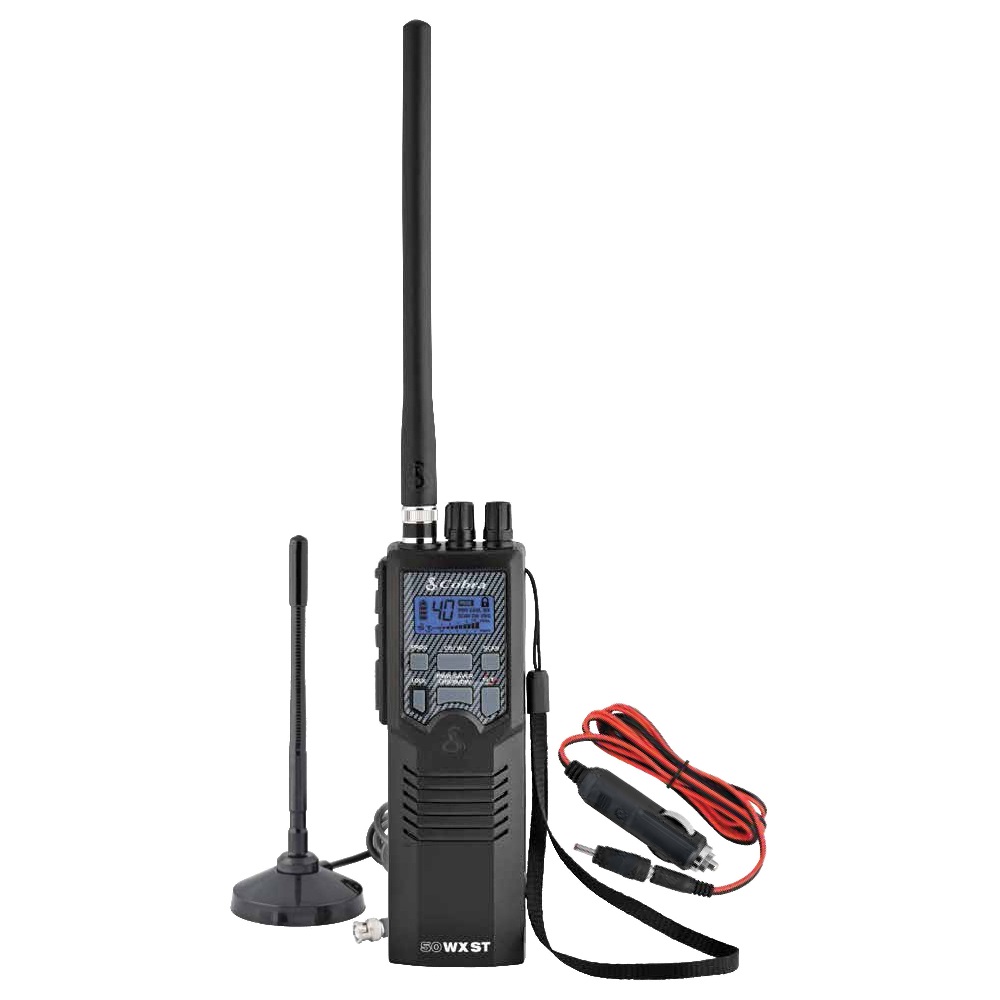 Radio CB portable 2 voies à réduction de bruit avec antenne mobile à base  magnétique - 40 canaux
