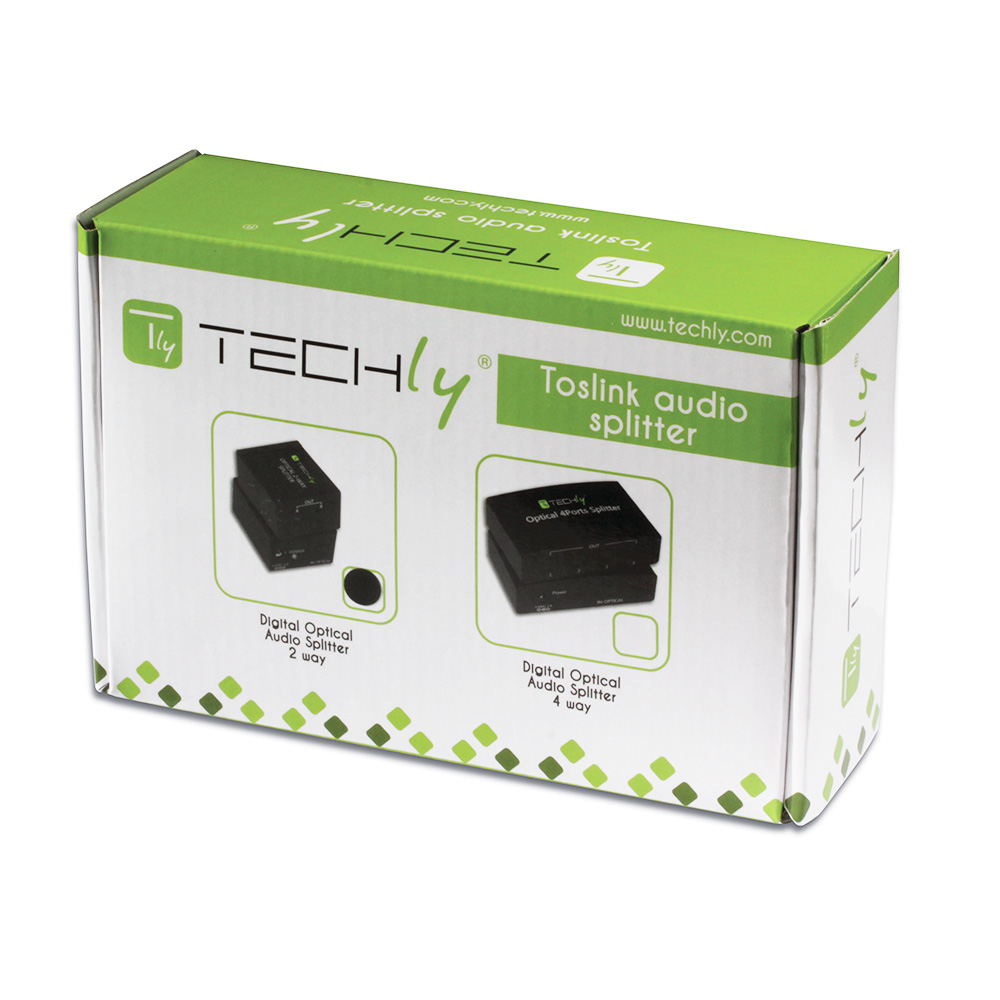 Digital optical audio splitter (Toslink)