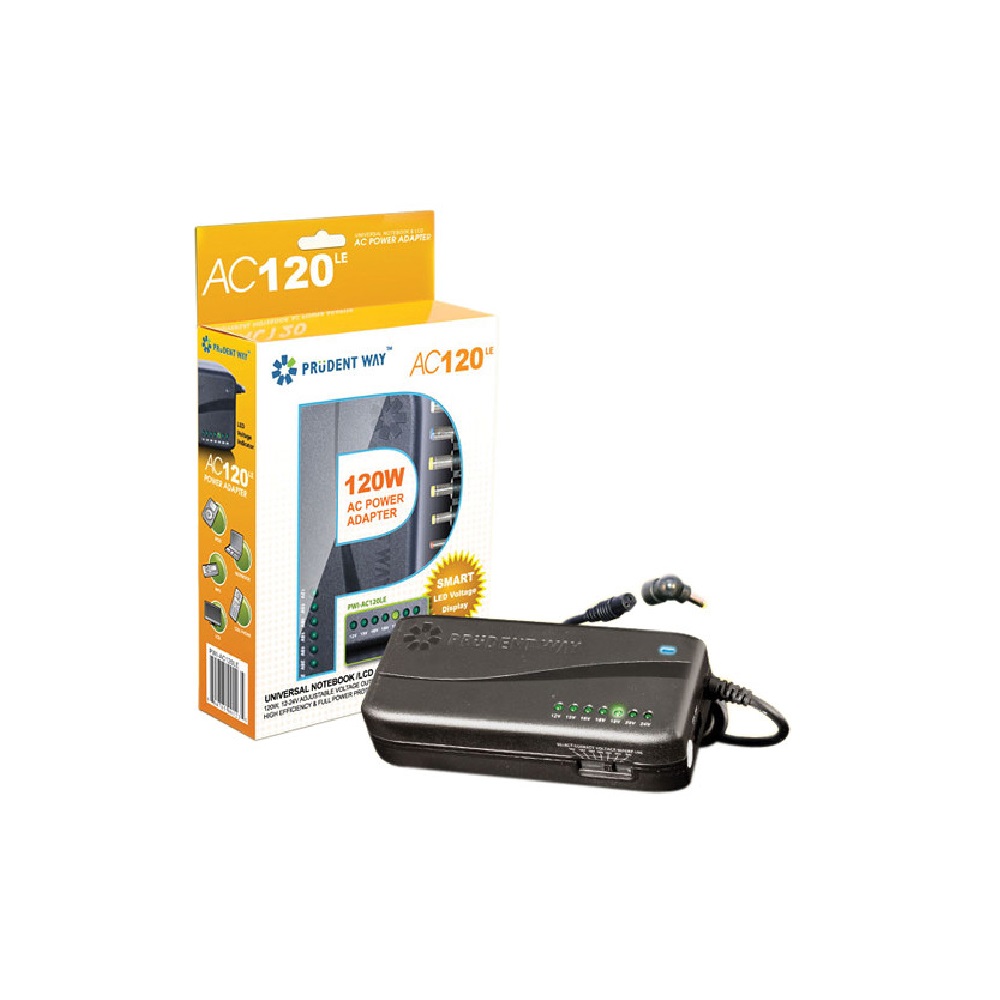 Prudentway AC120LE 120W AC Notebook Power Adapter
