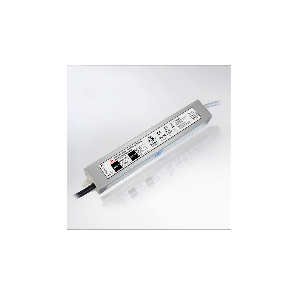 Constant Voltage Led Driver Input 100-265V Output 2A 12VDC IP67 Certified