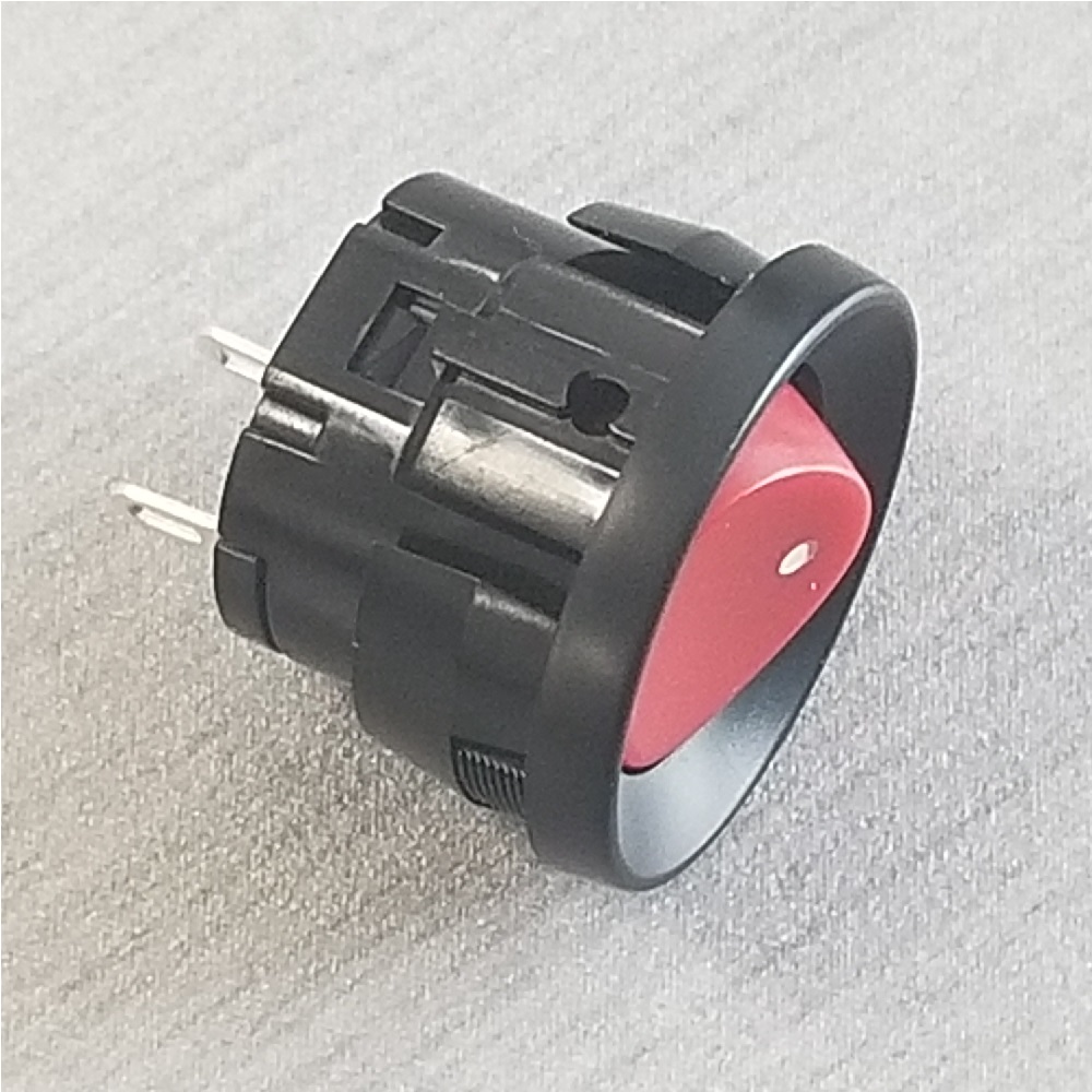 110V 5A SPST Switch with Red Light