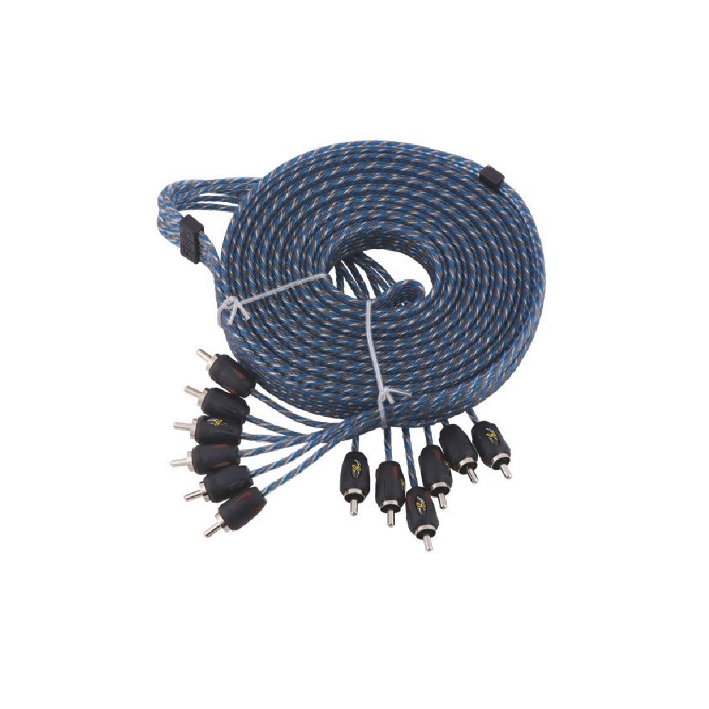 Interconnexion Stéréo Catégorie Audiophile 6 Canaux 17'