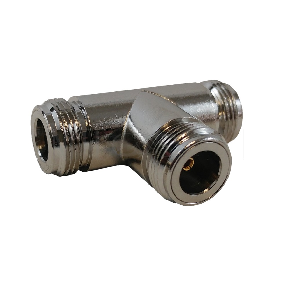 Adaptateur en T 3x Type N Femelle