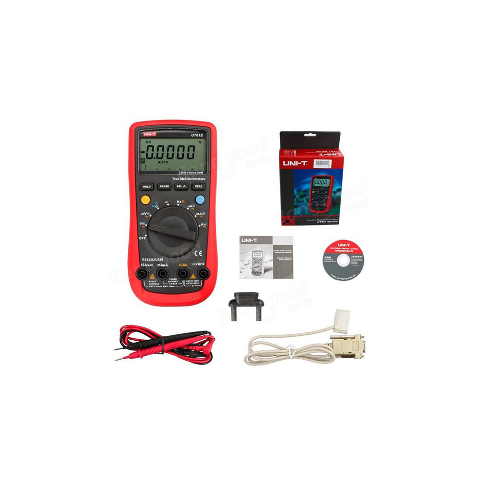 UNIT UT61E Auto Range Digital Multimeter AC/DC Volt Amp Resistance