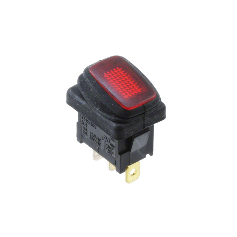 Rocker Switch SPST 16A 125V