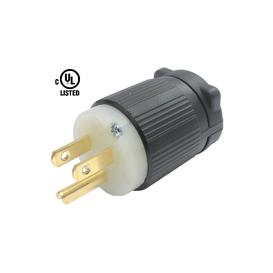 Prise de Courant avec Terre Mâle AC 15A/125V