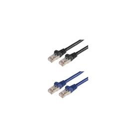 Shielded Patch Cord RJ45 Plug Cat6a 10Gbits