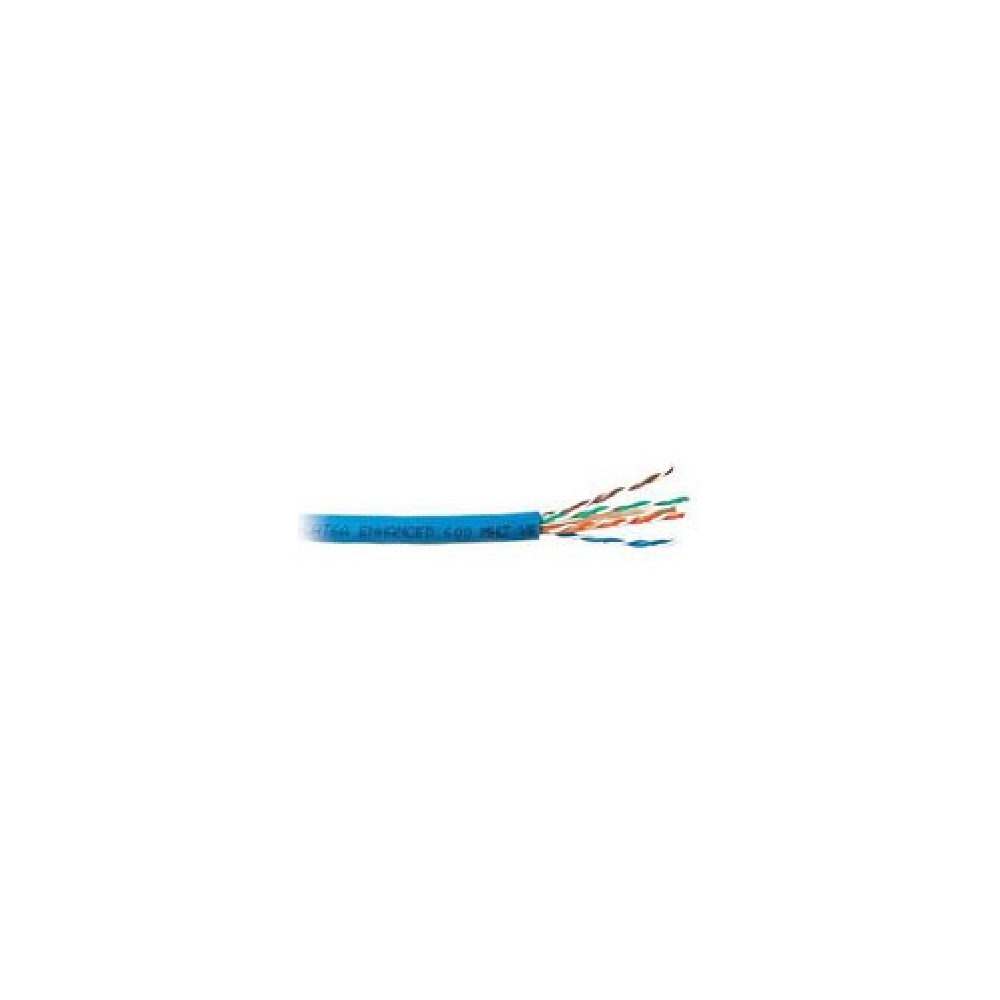 Fil Réseau Cat6a UTP Non Blindé - Bleu