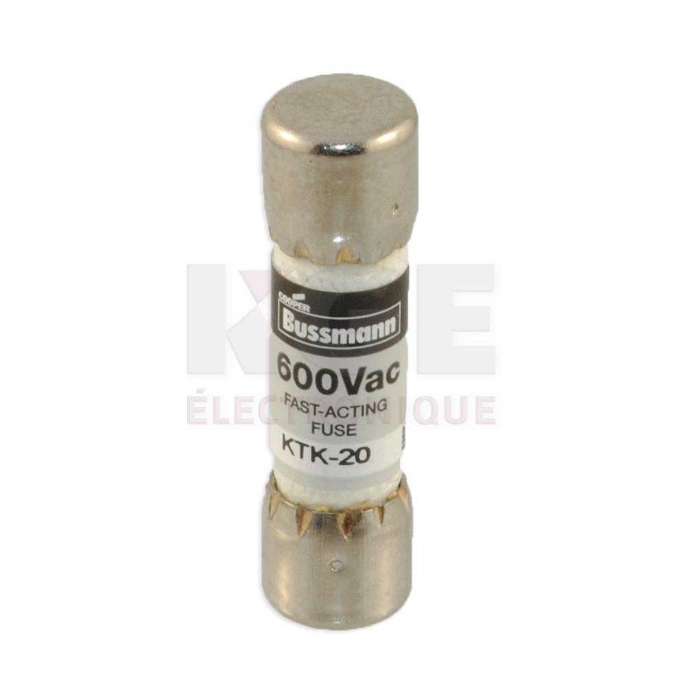 Fusible à Fusion Rapide KTK 10.3x38.1mm - Divers Ampérages