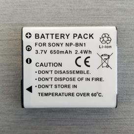 Batterie SONY NP-BN1 3.6V 600mAh (sur commande)