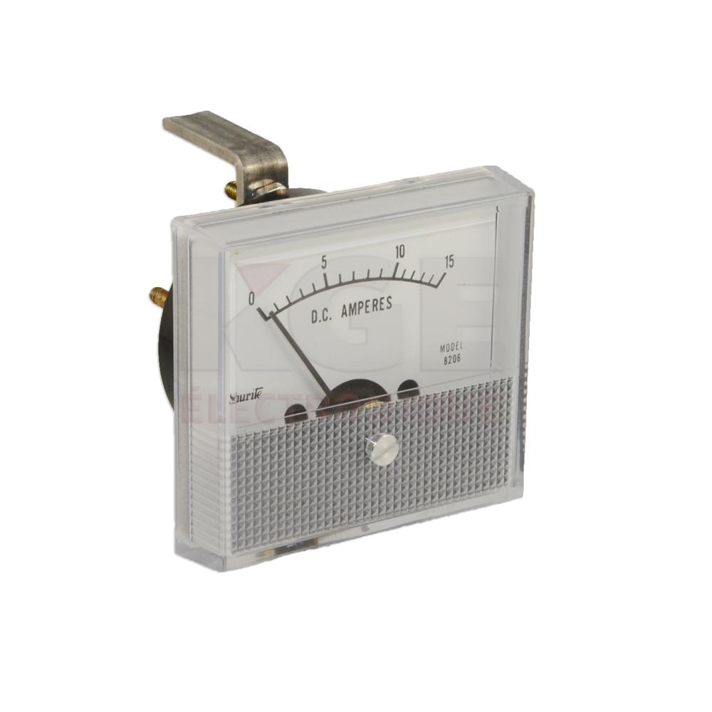 Compteur de Courant DC 0-15 A - 2.5