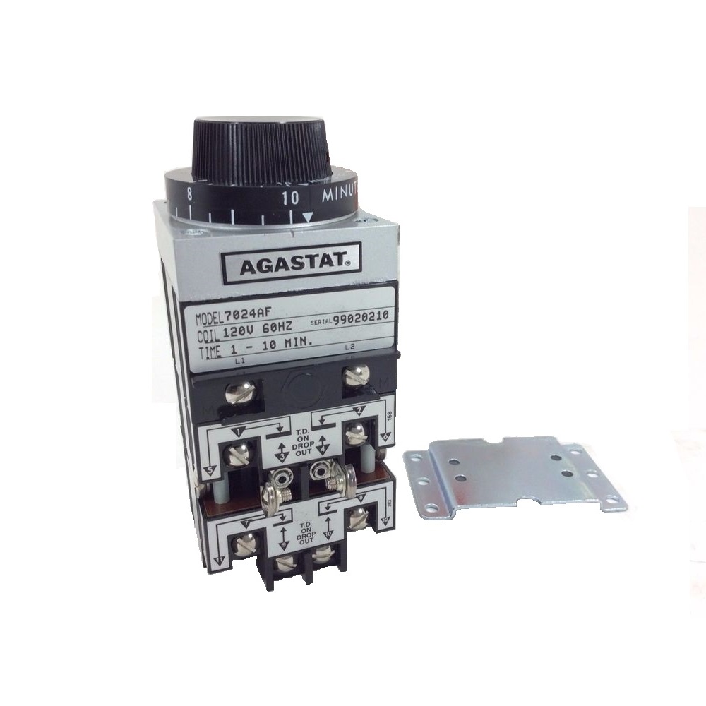 Relais à Retardement 120V 60Hz AGASTAT 7024AF (Surplus)