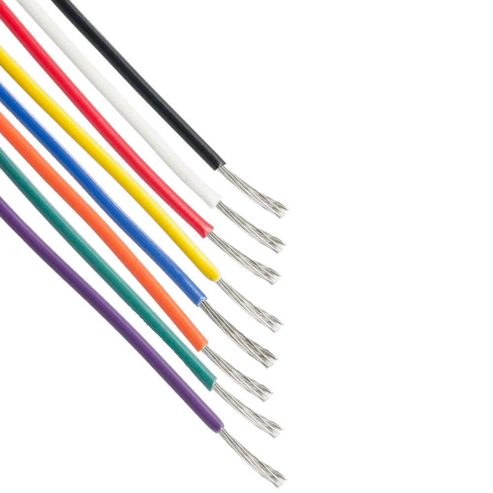 Fil 1 Conducteur 10G Multibrins - Multiples Couleurs