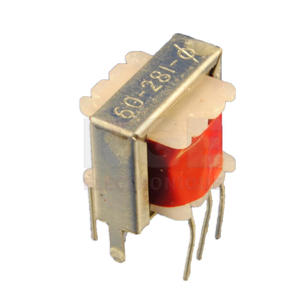 Sortie 1500 Ohms C.T. - 8 Ohms