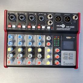 Table de Son 6 Canaux avec Bluetooth et USB