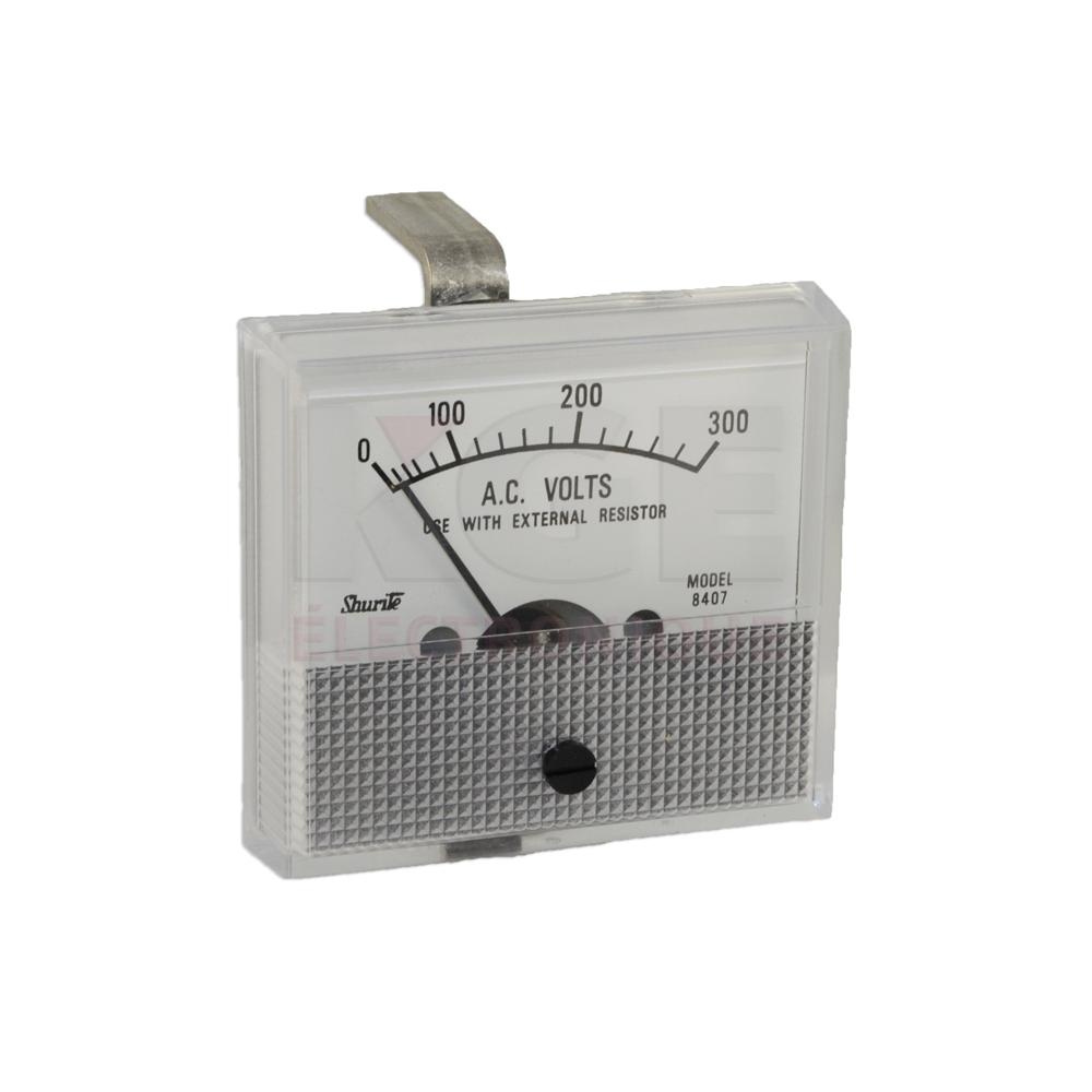 Panel Meter AC Voltage 0-300 V - 2.5