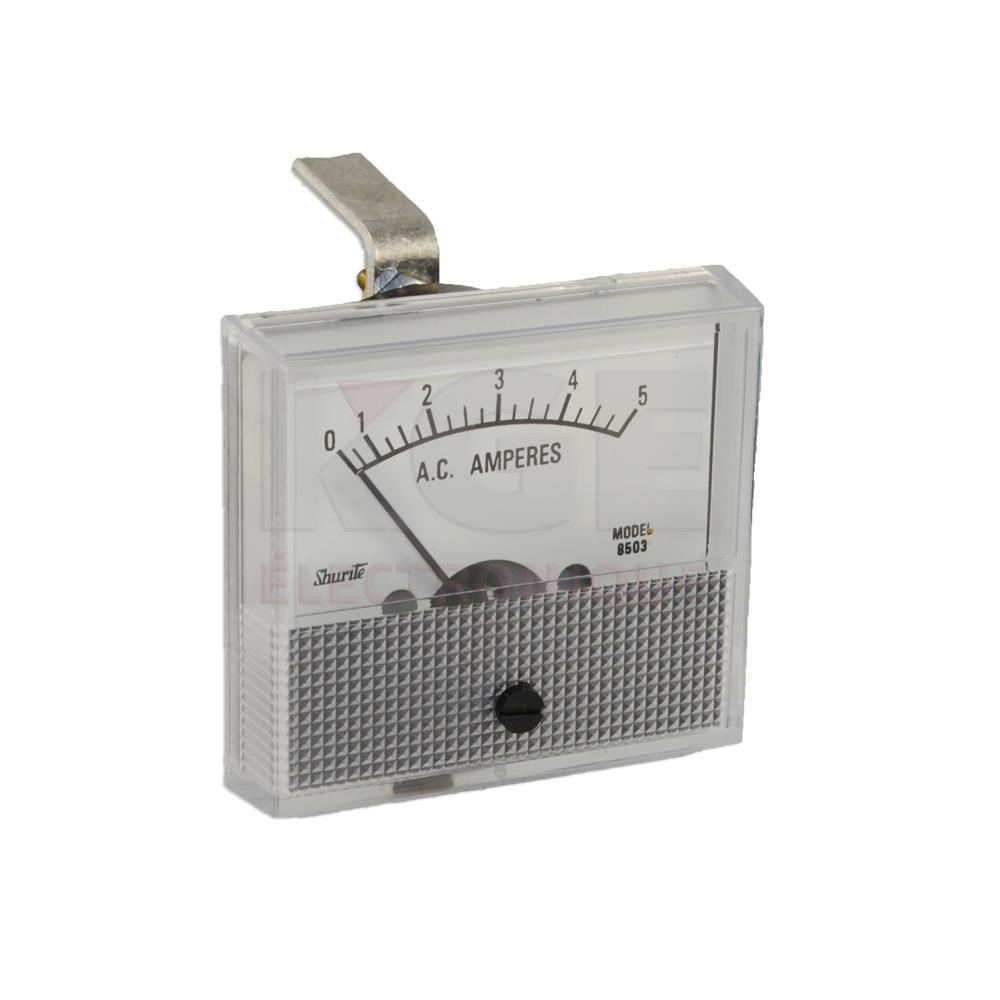 Compteur de Courant AC 0-5 A - 2.5