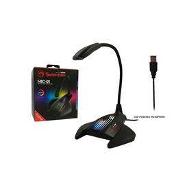 Microphone Gaming Marvo USB LED RGB et 7 Couleurs