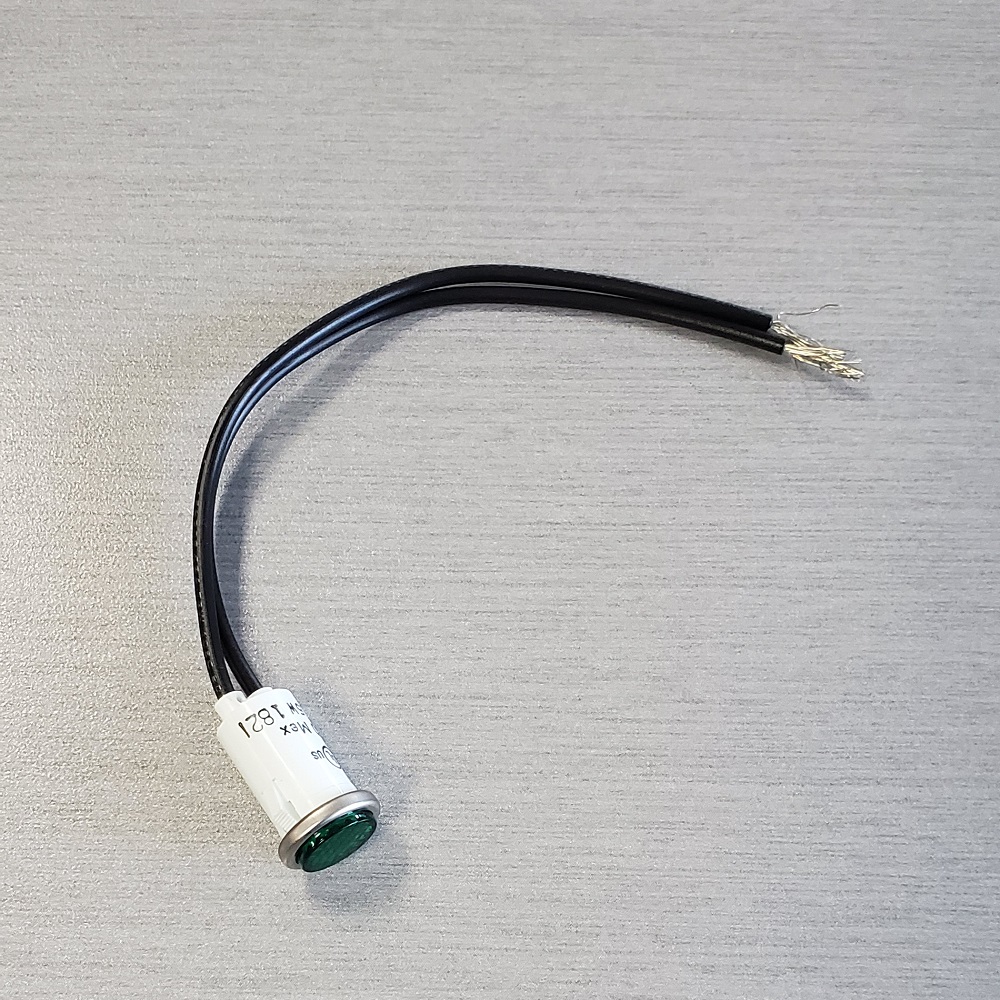 Panel Lamp 250V 0.5W Green