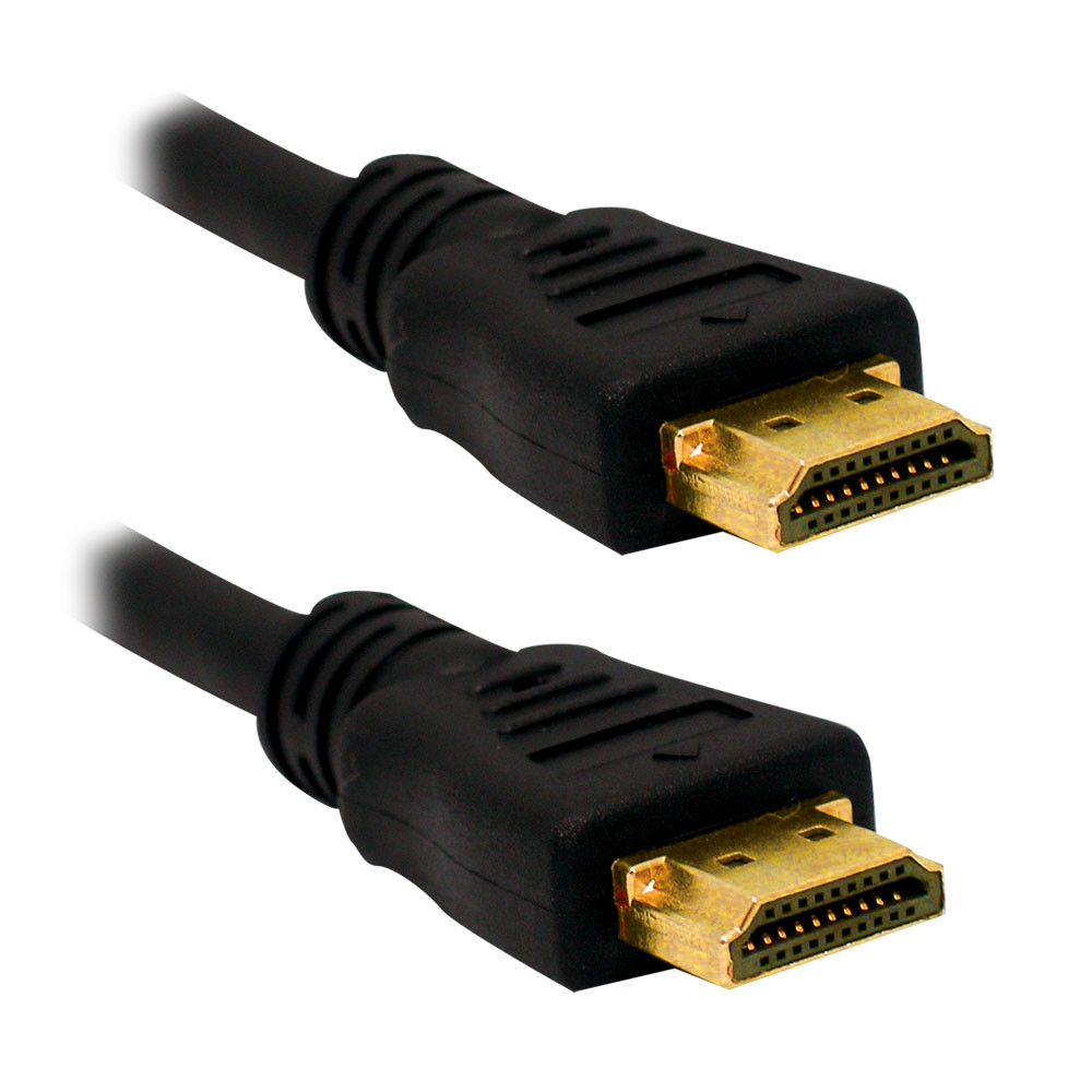 Câble HDMI Plat Haute Vitesse avec Ethernet - 3' - Informatique