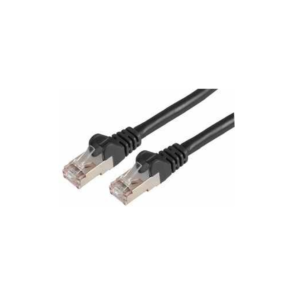 Câble Ethernet RJ45 Cat6A 20m - Noir