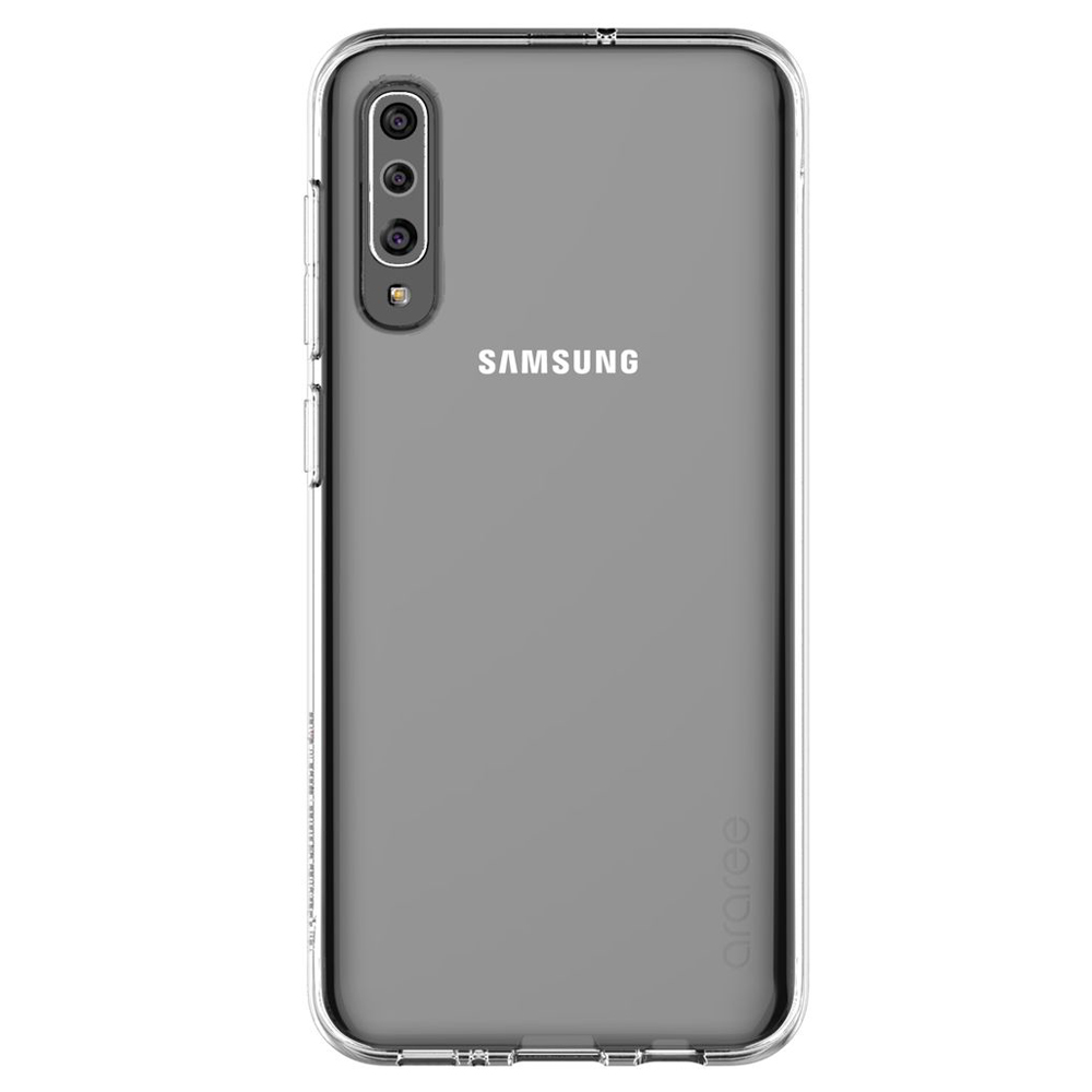 Samsung - Araree A-Cover Case Clear for Samsung Galaxy A50