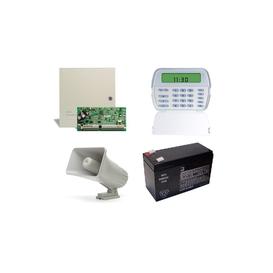 DSC PC1832 Alarm Kit with Pannel, Keypad, Infrared, Siren and Accessories