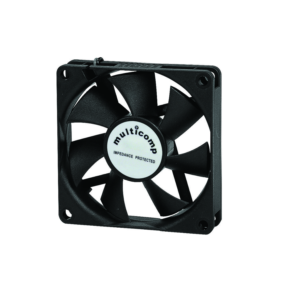 Axial Fan Brushless Motor Tubeaxial Ball 48VDC 60mm x 38mm 56dBA 56.5cu.ft/min