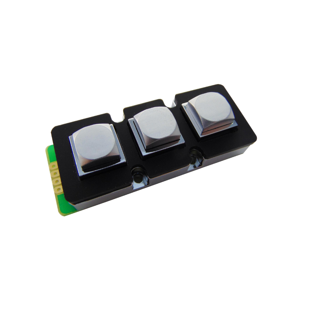 Keypad 1x3 Matrix Metal 20mA 24V