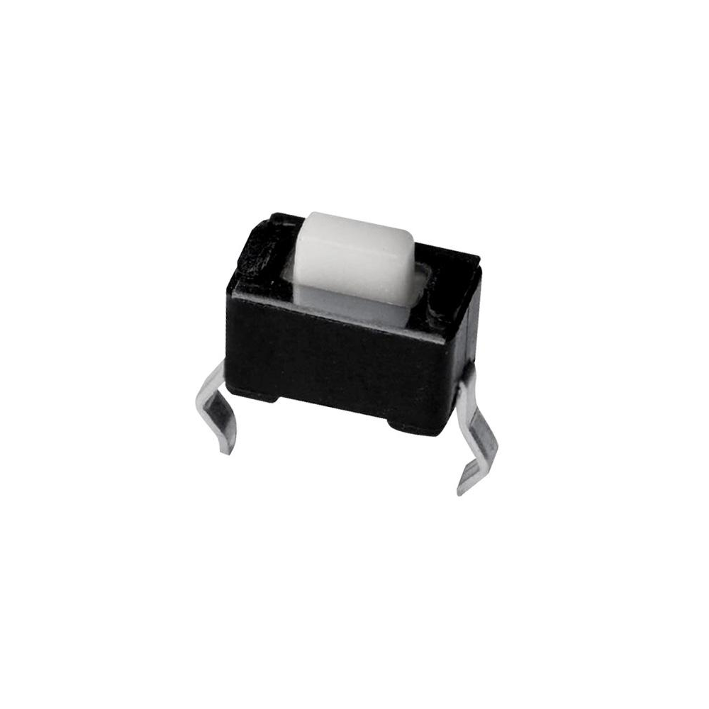 Tactile Switch Top Actuated 130gf 50mA 24VDC SPST