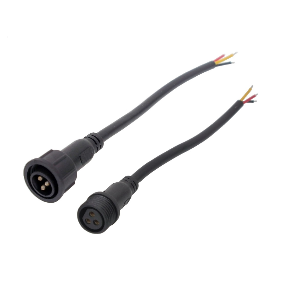 2/18AWG Electrical Watherproof Connector M/F