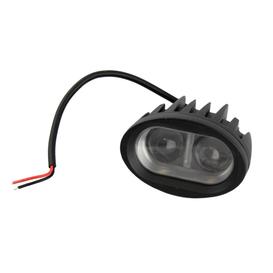Barre Lumineuse 2 DEL 2x10W 50LM 10-30VDC IP67 - Bleu