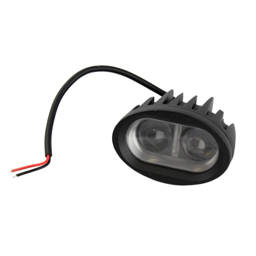 2 LED Light Bar 2x10W 50LM 10-30VDC IP67 - Blue