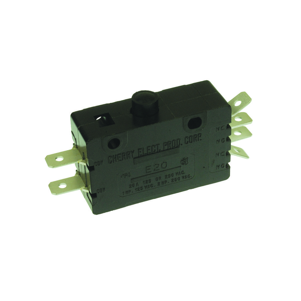 Microswitch Snap Action Pin Plunger DPDT Quick Connect 20A