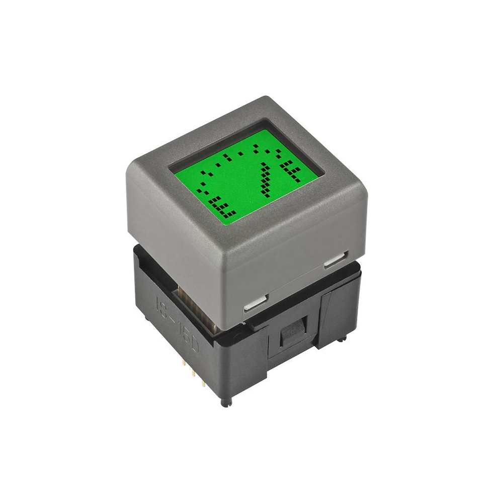 Programmable Display Switch SPST-NO Through Hole 100mA 12V LCD