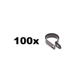 Paquet de 100 Serre-Câbles en Nylon .375  3/8