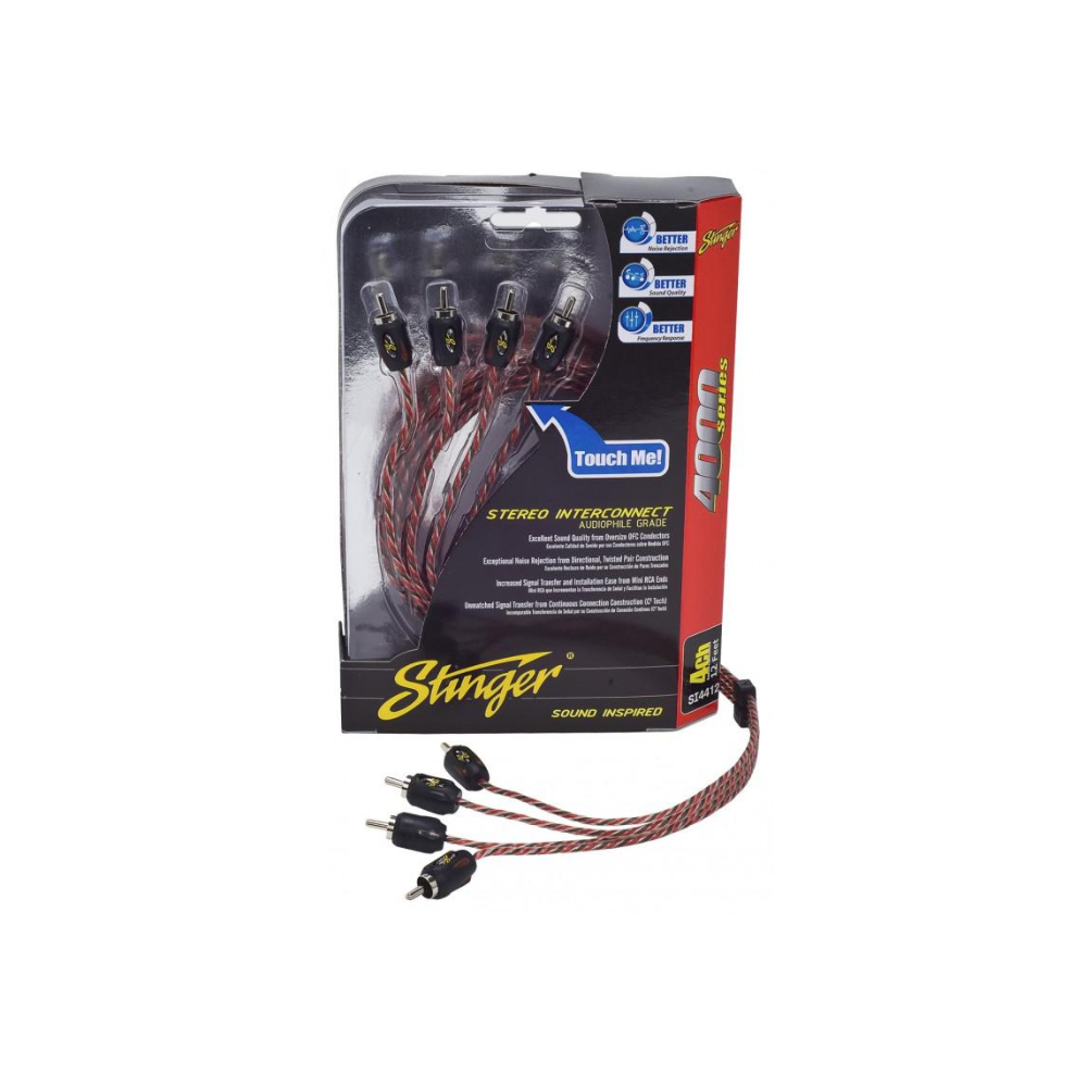 RCA Cable 4CH 17'